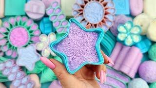 [ASMR]Compilation setASMR SOAPCrushing soapCutting soap cubesFOAM&GLITTER&STARCH