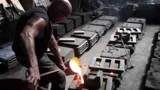 Sunset Foundry visit (Cast Iron pour)