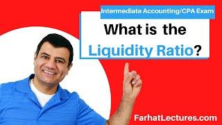 Liquidity Ratios | Financial Statement Analysis | Intermediate Accounting | CPA BAR Exam