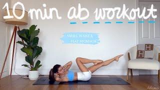 10MIN lower abs pilates workout // flat stomach & small waist | LIDIAVMERA