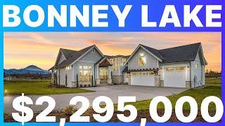 FULL TOUR | $2.3M Bonney Lake Estates New Construction Luxury Home | Bonney Lake, WA | Park Place