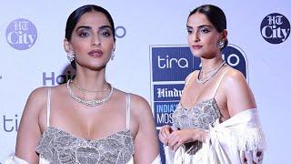 Sonam Kapoor SLAYS in Stunning Gown at HT Most Stylish Awards 2025