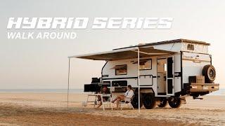 Introducing the Hybrid Series by Titanium Caravans.