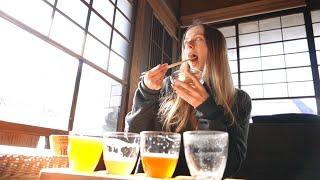 Drinking beer in an old traditional Japanese house in Tokyo【Japan Life】