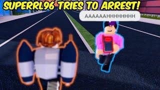 CAN @SuperRL96  ARREST ME in Roblox Jailbreak???