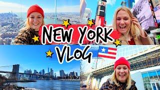 NEW YORK VLOG | Travel Day to JFK, Exploring NYC, Trying Viral Food, Best Places To See & More! 