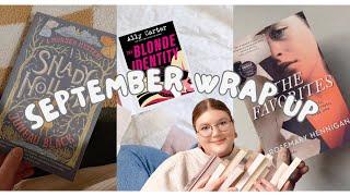 SEPTEMBER WRAP UP️ | thrillers, ARCs, rom coms, witches, vampires, SO MANY THINGS!