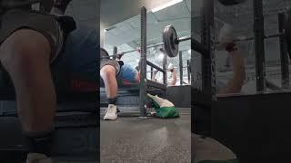 245lb/111kg Close Grip Bench Press ×7