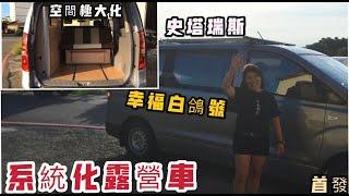 班長好 露營車 車中泊 史塔瑞斯(Starex) 系統化露營車 首發