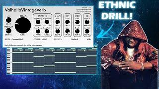 HOW TO MAKE INSANE ETHNIC UK DRILL BEATS!! | FL STUDIO