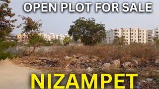 Open Plot For Sale in Nizampet  ||  Reddy Avenue  ||  Hyderabad  ||  12km From HITECH CITY