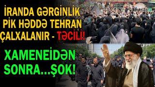 İranda gərginlik təhlükəli həddə: Tehran çalxalanır - Xameneidən sonra…