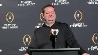 Tennessee HC Josh Heupel Previews Playoff Game Against Ohio State | College Football Playoffs- 12/16