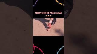 Thoát khỏi hồ nước toàn cá sấu! | Cụt Review Phim #shorts  #tomtatphim #reviewphim #shortsviral