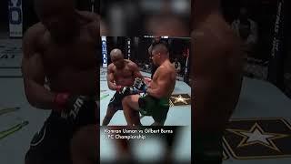 Kamaru Usman Vs Burns!!!!    #ufc #mma #youtube #youtubeshorts #shorts #viral #virals #YT #short