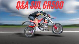 SUL CR500 2STROKE RISPONDO ALLE VOSTRE DOMANDE GRAZIE AL NUOVO MOMAN H2E!