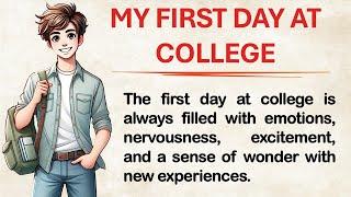 My First Day at College  | An Inspiring English Story 