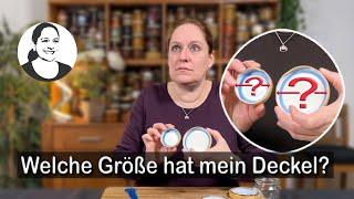  NEUHEIT! Steffis Deckelmesslineal ist da!  Und: Wie Twist-Off Deckel auch ohne messen kann 