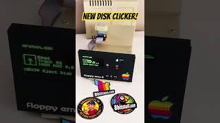 Testing the New Classic Floppy Clicker on Apple Floppy Emulator - Authentic Retro Sounds!