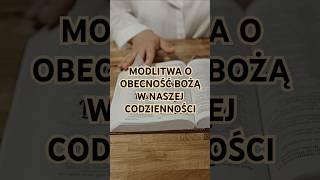 🫶MODLITWA O OBECNOŚĆ BOŻĄ NA CODZIEŃ #Bóg #wiara #modlitwa #wtorek #poranek #Biblia #rozwójduchowy