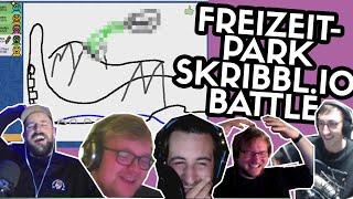 Wir spielen Freizeitpark - SKRIBBL.io & schmeißen uns weg - Achterbahn Montagsmaler