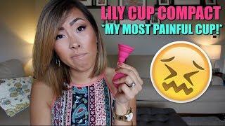 I TRIED THE LILY CUP COMPACT *WARNING REAL BLOOD* | ITSJUSTKELLI