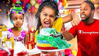 JEALOUS SIBLINGS RUIN SURPRISE BARBIE BIRTHDAY PARTY MOVIE  | LAIYFACE