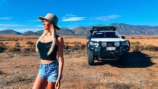 Camping ALONE in the Australian outback ️ hundreds of kms from civilisation…