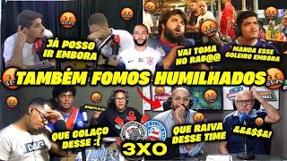 BORA RIR DAS REAÇÕES DOS RIVAIS BRAVOS NA VITÓRIA DO TIMÃO CONTRA O BAHIA! REACT CORINTHIANS X BAHIA