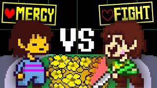 Undertale, but it's Frisk VS Chara