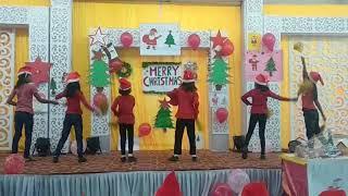 Christmas  celebration  in Jupiter English Medium School Songir