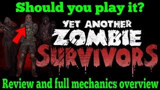 First Review of Yet another Zombie Survivors! (NEW bullet hell)