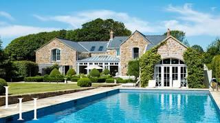 Inside a £7,500,000 Modern Country Mansion with Beautiful Outdoor Swimming Pool