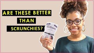 Best Hair Ties for Thick, Curly Hair | Snappee Reusable Hair Ties Review | Black Owned | SoDazzling