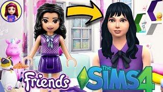 Lego Friends Emma as a Sim! Sims 4 Create a Sim