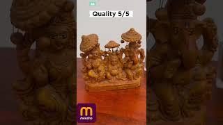 Terracotta Ganesh Family Idols Review  #statue #meesho #Terracotta #Shorts  #sculpture #homedecor