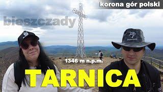 bieszczady - TARNICA najkrótsza droga na sam szczyt (Korona Gór Polski) 4K 2024