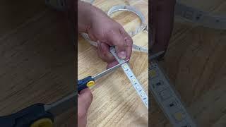 How to cut LED strip lights