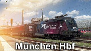 Züge in München Hbf | Sommer 2024