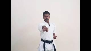 Karate Punches and Strikes/Choku Zuki, Jodan Zuki, Chudan Zuki, Gedan Zuki In Malayalam