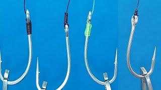 4 simpul pancing yang wajib diketahui oleh pemancing - How to tie a hook