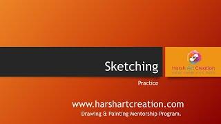 Important of Sketching by Harish Dahihande Art, Harsh Art Creation