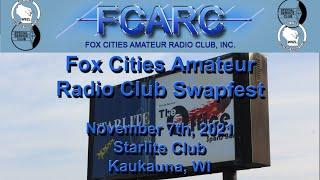 Fox Cities Amateur Radio Club SwapfestNovember 7th, 2021 Starlite Club Kaukauna, WI