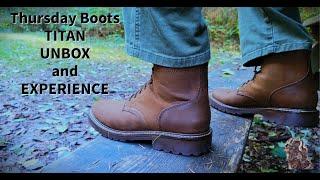 Thursday Boots Hero in Tan Matte UNBOX and Experience| They're GREAT