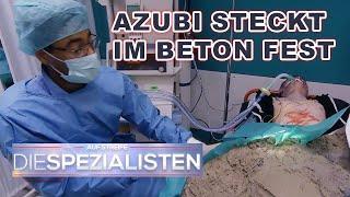 Im Beton eingeklemmt: Azubi droht zu verbluten | Die Spezialisten | SAT.1