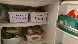 Getting Organized Garage Freezer tour #meal prepping Trina's Humble Homestead and Gardenside Chat