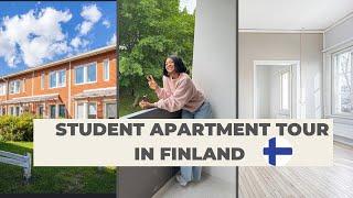 STUDENT APARTMENT IN FINLAND|| STUDENT APARTMENT TOUR IN FINLAND