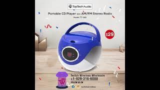 Portable CD Player With AM/FM Stereo Radio