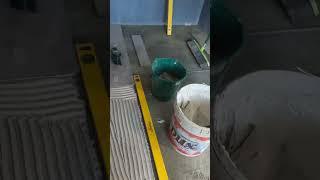 The start of your large bathroom floor tiles