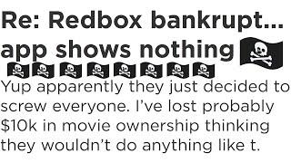 Redbox revokes access to all purchased movies & TV: Piracy is completely justified